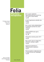 Folia Pharmacotherapeutica, 38, 2, 02-2011
